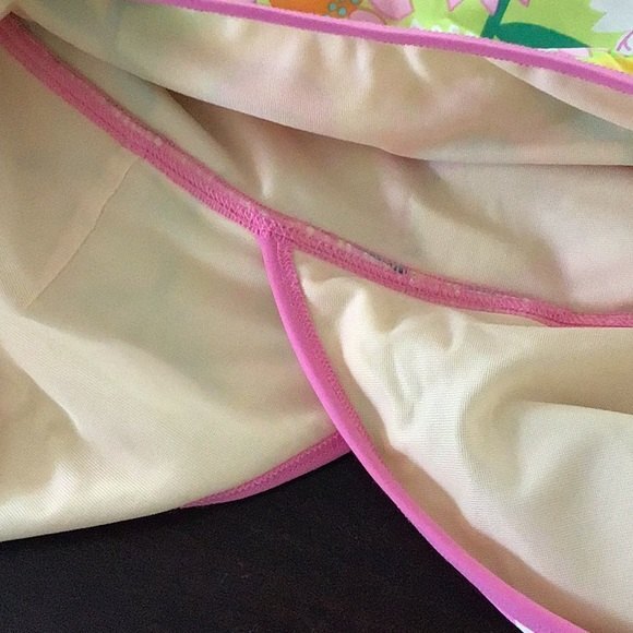 Lilly Pulitzer Vintage Floral Tankini Top 4 - Picture 4 of 4